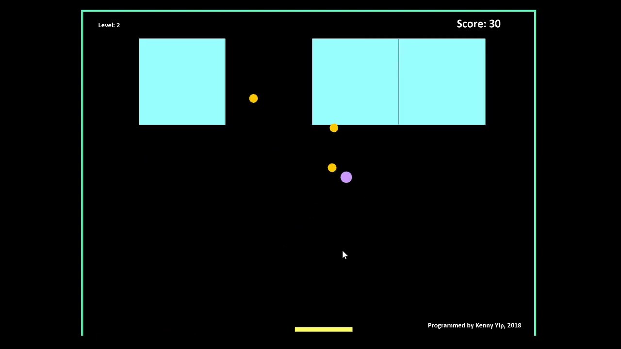 Block Breaker Java Game - YouTube