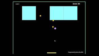 Block Breaker Java Game screenshot 1