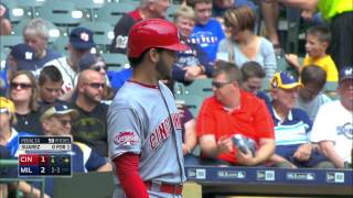 CIN AT MIL - August 30, 2015