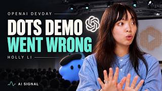 OpenAI DevDay: Holly Li Explains What Went Wrong With the Dots Demo