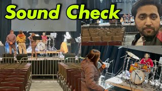 Arunita kanjilal and Sayli Kamble Sound Check Live Show in Canada