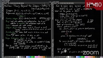 HMMT Education: Number Theory Beyond the Integers