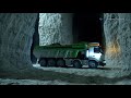 Underground mining | ECT | BAS Mining 10x4 Pusher in an underground mine