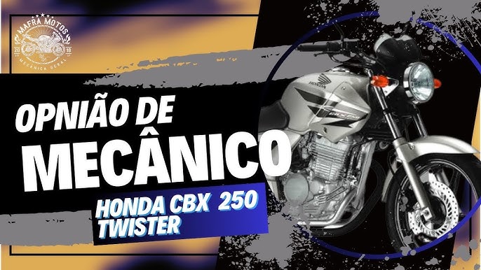 A ÚLTIMA CBX 250 TWISTER CARBURADA - OPINIÃO, CONSUMO, PREÇO, TESTE RIDE E  FICHA TÉCNICA 