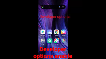 How To Enable Developer Option On Android | #shorts