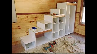 Tiny House Big Dreams - Part 8 - Building the stairs