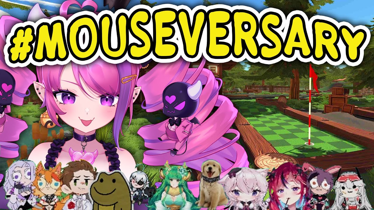 GIANT #MOUSEVERSARY GOLF WITH YOUR FRIENDS PARTY!