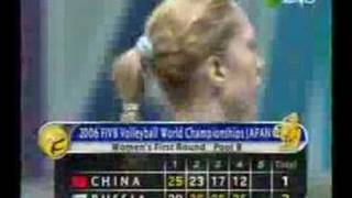 RUSSIA win over CHINA in WCH 2006 Nov 04