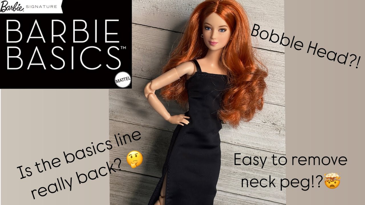 NEW Barbie Basics Model #4 unboxing and review! - YouTube