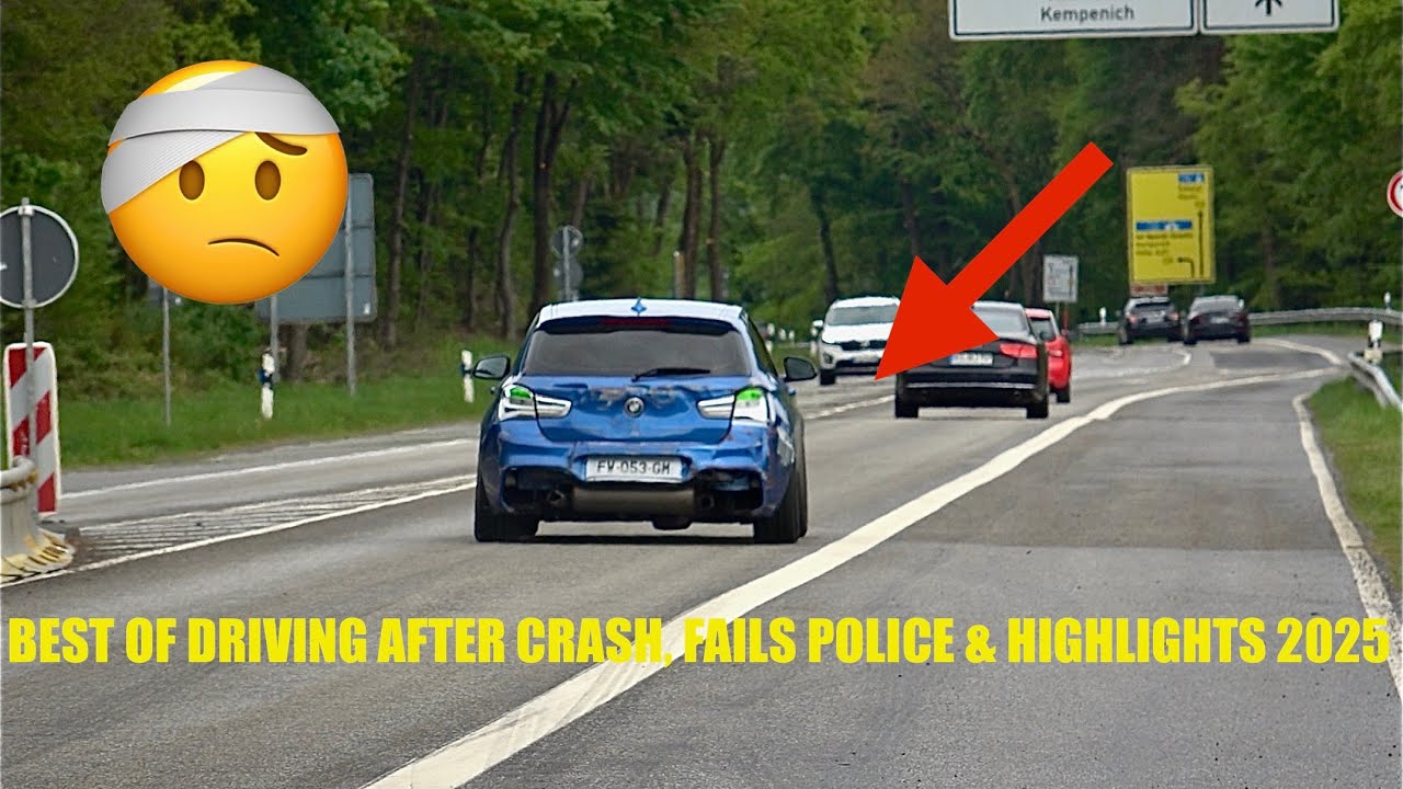 NÜRBURGRING BEST OF CONTINUES DRIVING AFTER CRASH, FAILS, POLICE & HIGHLIGHTS 2025