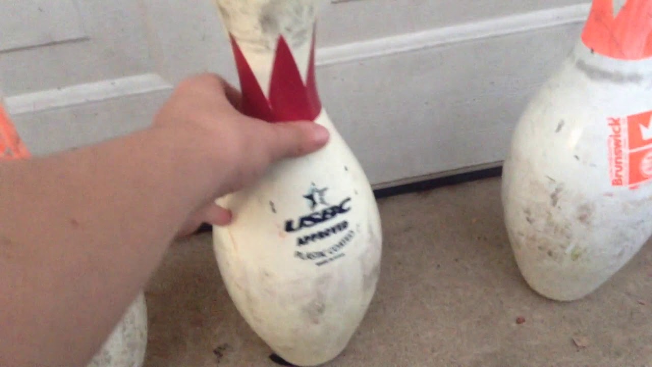 My Bowling pin lineup YouTube
