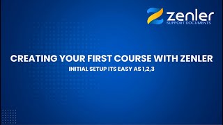 👉 Courses - Creating Your First Course with Zenler