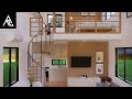 Fascinating lofttype tiny house design idea 4x6 meters only