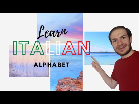 Italian Alphabet - იტალიური ანბანი, როგორ გამოვთქვათ ასოები / How To Pronounce The Letters [SUB ENG]