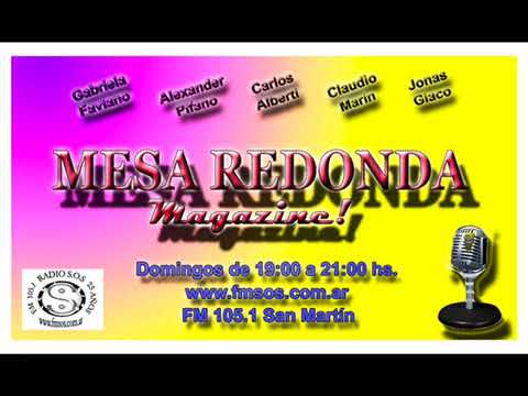 MESA REDONDA MAGAZINE, RADIO Primer programa temporada 2016 (F.M. 105.1, Buenos Aires Argentina)