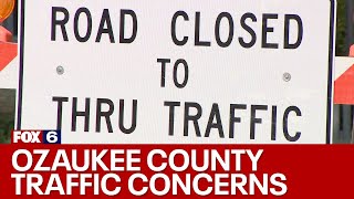 Ozaukee County road construction: Ignored traffic signs raise safety concerns | FOX6 News Milwaukee