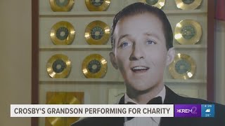 Bing Crosby's grandson performs for charity