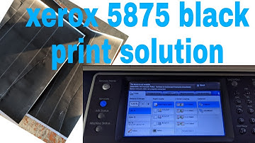 how to xerox 5875/5855 double side ADF black print scanner PWB solution || xerox || ghani trader
