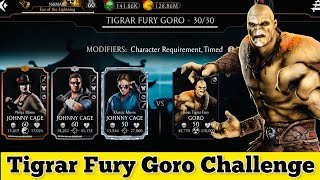 Tigrar Fury Goro Elder Difficulty Challenge + Rewards MK Mobile