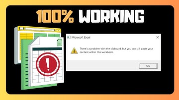 How to FIX Clipboard Error In Excel -EASY FIXES