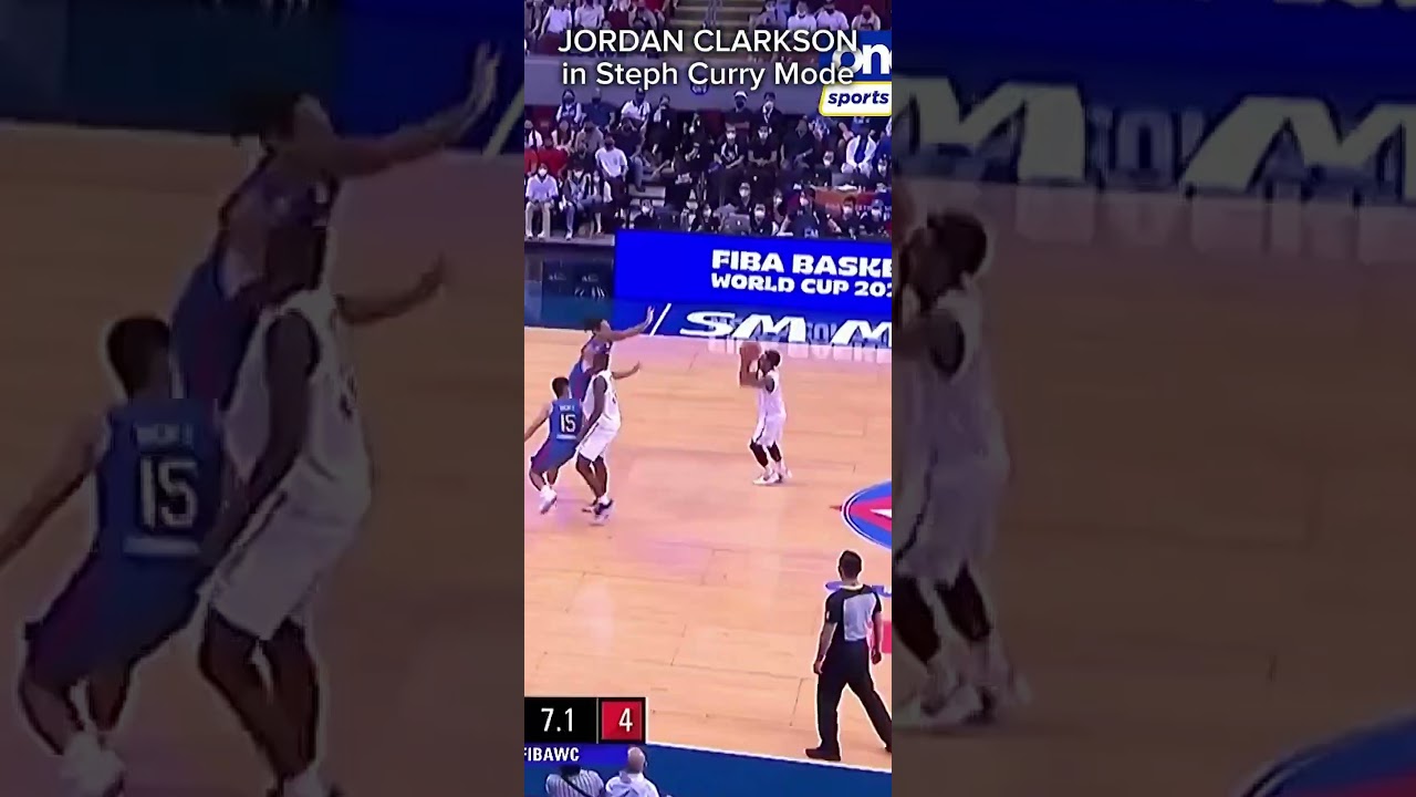 Pinamalas ang NBA skills sa mga Pinoy #gilaspilipinas #jordanclarkson #pilipinas