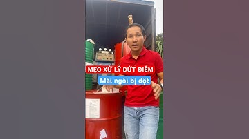 Cách xử lý triệt để tình trạng mái ngói bị dột bị tốc mái | Ông Bán Sơn #foam