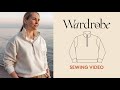 How to sew a zipper sweater  sewing tutorial  wardrobe by me