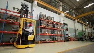 OM XR 16- 1.6Ton Electric Reach Truck | Product Video by KION India 1,155 views 5 years ago 52 seconds