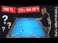 How To Still Run Out From Here?! Efren Reyes Type Spin Shot! (8ball)