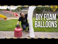 Helium Cloud Generator! Floating Bubbles? Foam Clouds? TKOR Shows How To Make Clouds!