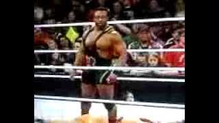 Big E Langston Attacks The Miz Smackdown 12/28/12