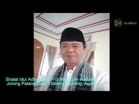 MASWIR, S. Pd - IMAM SHALAT IDUL ADHA DI MASJID AR RAHMAN