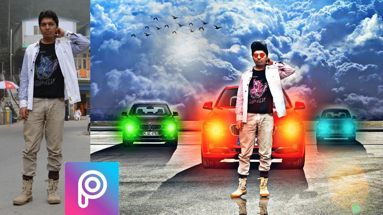 New Picsart Editing Tutorial 2017 Ii Background Hair Car Png Youtube