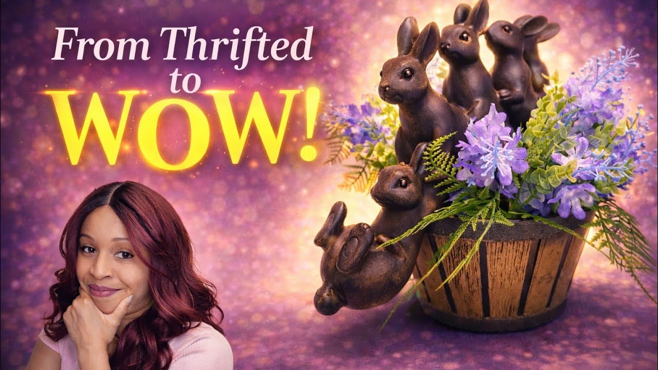 Thrifted Spring Decor Ideas:  Transformations That Look Designer But Cost Next to Nothing