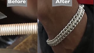 3 tricks to link jump rings in this bracelet