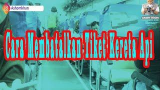 CARA PEMBATALAN TIKET KERETA API