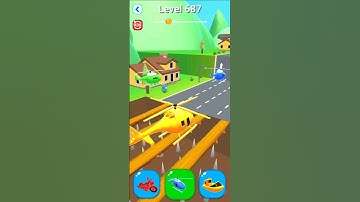 Shape shifting game play and gnarly hyper casual games #shorts#cycle #gameplay#687#helicopter racing