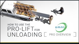 Omni Cubed Pro Overview: Unloading with the Pro-Lift