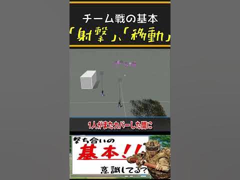 戦術の原則「射撃」「移動」 【米軍戦術解説】 shorts YouTube