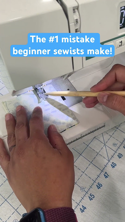 Do this and I promise your seams will be straight! You got this! 💪🏽✂️🧵🙌🏽♥️ #sewingtips #sewing
