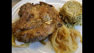 Mouthwatering Oven-Baked Ranch Pork Chops recipe.