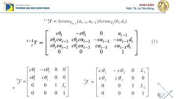 Hướng dẫn tính toán động học thuận và động học ngược của tay máy robot SCARA 5 bậc tự do