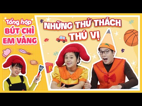 Video Những Thử Thách Thú Vị | Tuyển Tập Bút Chì Em Vàng |... - youtube