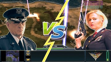 Generals Zero Hour - Challenge - General Granger vs General Alexander - Hard Difficulty