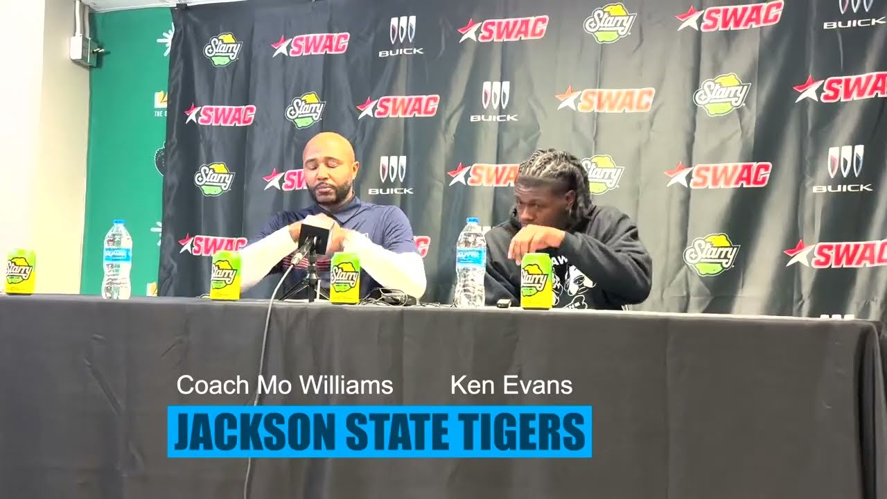 Jackson State Tigers Post Game Presser | SWAC Tournament | March 14, 2024