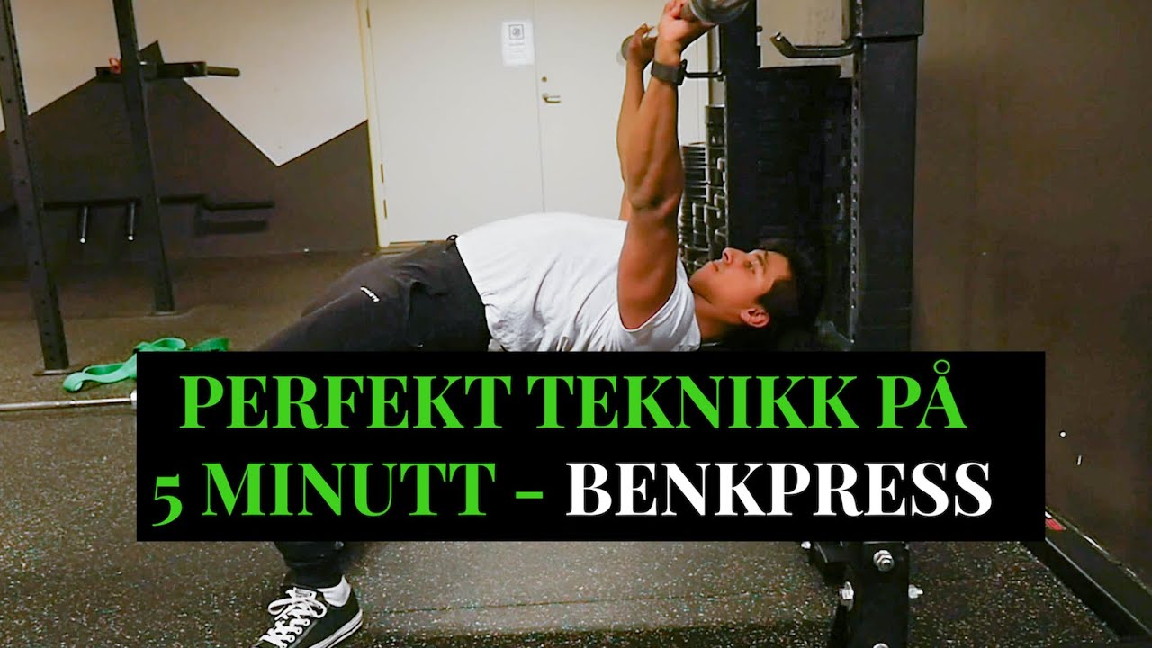 HVORDAN GJØRE BENKPRESS // Baseløft eps. 2