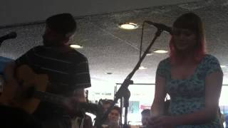 Tigers Jaw "The Sun" Acoustic @BACKSIDE RECORD STORE 06/08/13