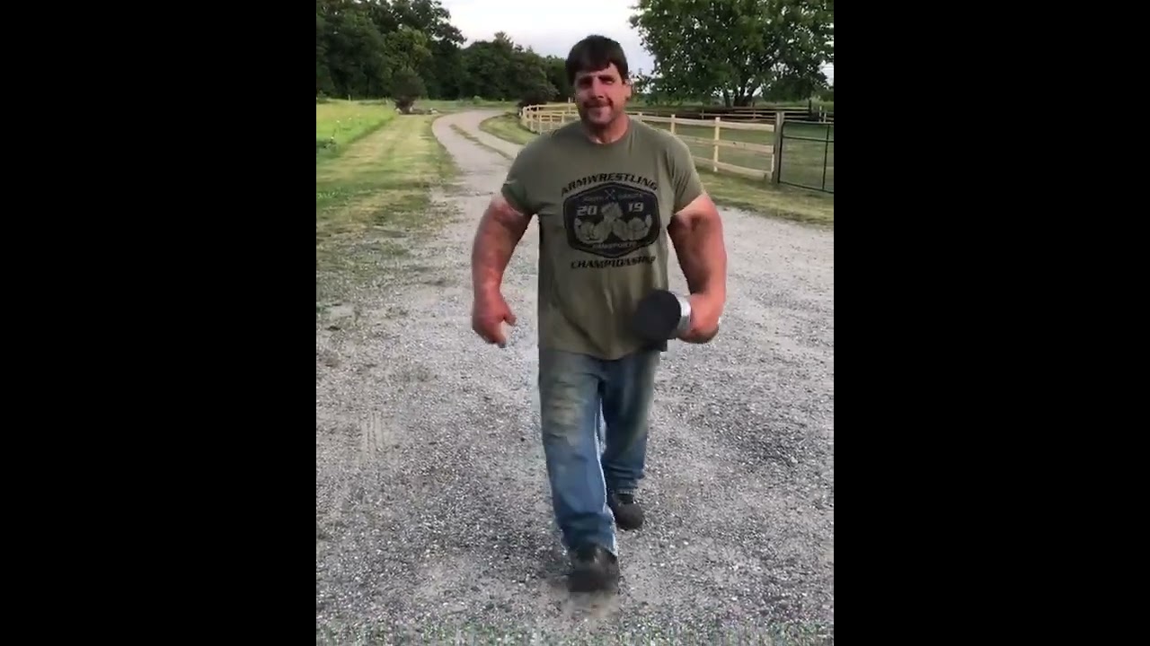 WORLDS STRONGEST ARM WRESTLER | Video By Jeffdabe