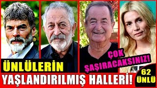 Ünlülerin Yaşlandırılmış Halleri! Yaşlanma Akımında Kimler Yok Ki? İşte En Karizma 62 Ünlü...