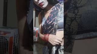 Indian Crossdressers Wear Saree